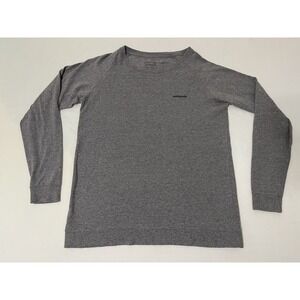 PATAGONIA Shirt Mens Medium Long-Sleeve Regular Fit‎ Gray Responsibili-Tee
